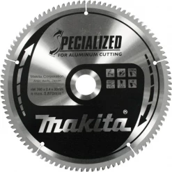 Lame De Scie Circulaire Métal ø 260 Mm Lame Carbure Specialized Makita Diamètre 260 Mm Alésage 30 Mm 80 Dents