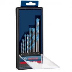 Assortiment Foret Béton Coffret De 7 Forets Carbure Expert Multi-construction CYL9 Bosch -Outil de coupe Soldes Magasin 1 10