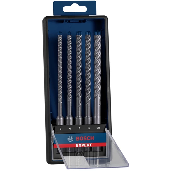 Bosch Assortiment Foret Béton Coffret De 5 Forets Béton Armé Expert SDS Plus-7X - 6 à 10 Mm 1 Bosch Assortiment Foret Béton Coffret De 5 Forets Béton Armé Expert SDS Plus-7X - 6 à 10 Mm