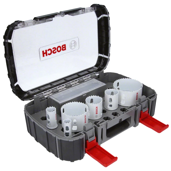 Coffret De Scie Cloche Coffret De 6 Scies Trépans Bosch électricien Avec Adaptateur Et 2 Forets 2 Coffret De Scie Cloche Coffret De 6 Scies Trépans Bosch électricien Avec Adaptateur Et 2 Forets – Image 2