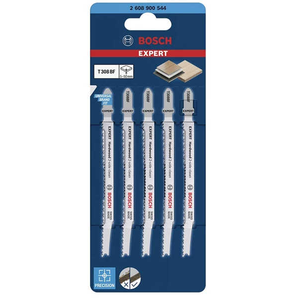 Lame De Scie Sauteuse Pour Le Bois Lame De Scie Sauteuse Bois - Expert T 308 BF Bosch 6 Lame De Scie Sauteuse Pour Le Bois Lame De Scie Sauteuse Bois - Expert T 308 BF Bosch – Image 6