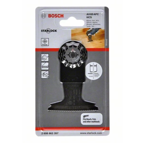 Lame Pour Outils Multifonction Lame Starlock Bosch HCS AII 65 EC Largeur 65 Mm Profondeur 40 Mm 2 Lame Pour Outils Multifonction Lame Starlock Bosch HCS AII 65 EC Largeur 65 Mm Profondeur 40 Mm – Image 2