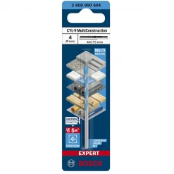 Foret Béton Conique Et Céramique Foret Expert Cyl-9 Multi-Construction Bosch - Ø 4 X 75 Mm