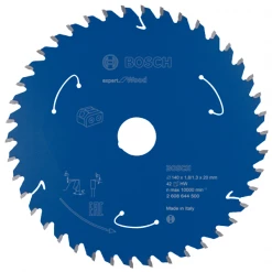 Lame De Scie Circulaire Bois ø 136 Mm Lame De Scie Circulaire Bosch Expert For Wood 140 X 20 X 1,8 Mm 42 Dents
