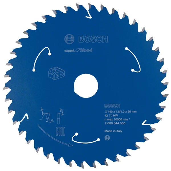 Lame De Scie Circulaire Bois ø 136 Mm Lame De Scie Circulaire Bosch Expert For Wood 140 X 20 X 1,8 Mm 42 Dents 1 Lame De Scie Circulaire Bois ø 136 Mm Lame De Scie Circulaire Bosch Expert For Wood 140 X 20 X 1,8 Mm 42 Dents