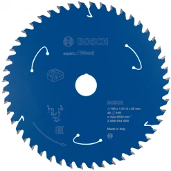 Lame De Scie Circulaire Bois ø 160 Mm Lame De Scie Circulaire Bosch Expert For Wood 160 X 20 X 1,5 Mm 48 Dents -Outil de coupe Soldes Magasin 5052