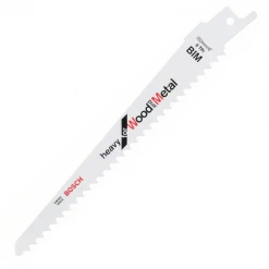 Lame De Scie Sabre Bois Et Métal Lame De Scie Sabre Bosch SS610DF 150x22x1,6mm Lot De 5