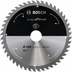 Lame De Scie Circulaire Bois ø 190 Mm Lame De Scie Circulaire Bosch Standard For Wood 190x30x1,6 Mm 48 Dents 9 Lame De Scie Circulaire Bois ø 190 Mm Lame De Scie Circulaire Bosch Standard For Wood 190x30x1,6 Mm 48 Dents -Outil de coupe Soldes Magasin 7102