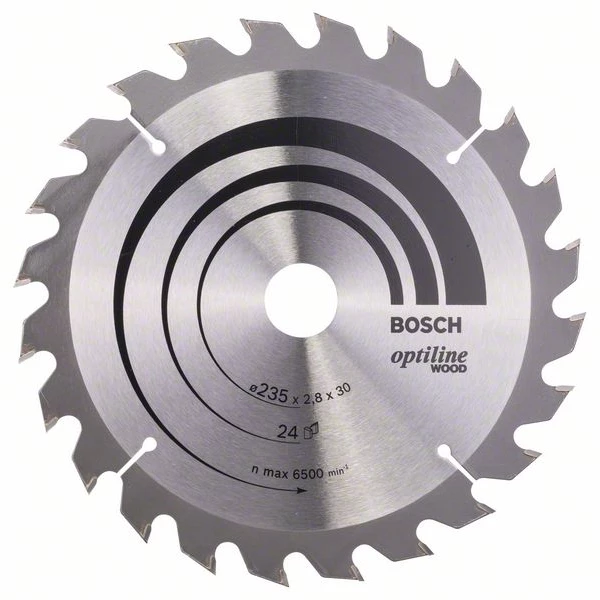 Lame De Scie Circulaire Bois ø 235 Mm Lame Scie Circulaire Bosch Optiline Wood Bois 235x30 Mm 24 Dents 1 Lame De Scie Circulaire Bois ø 235 Mm Lame Scie Circulaire Bosch Optiline Wood Bois 235x30 Mm 24 Dents