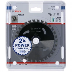 Lame De Scie Circulaire Métal ø 136 Mm Lame Scie Circulaire Bosch For Steel Finition 136x20x1,6mm 30 Dents -Outil de coupe Soldes Magasin 746