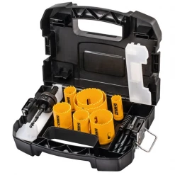 Coffret De Scie Cloche Coffret De 7 Scies Cloches Dewalt DT83002-QZ Avec 2 Mandrins Et 2 Mèches