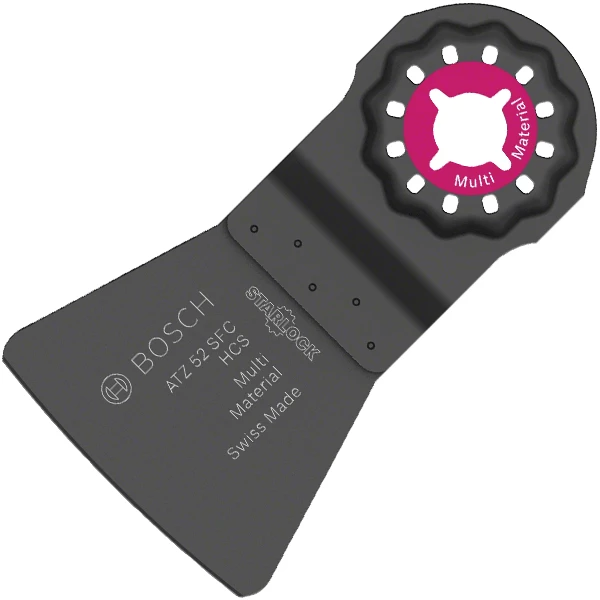 Lame Pour Outils Multifonction Spatule Starlock ATZ 52 SFC Bosch Coupe-joint 52mm | Quincaillerie Pro 2 Lame Pour Outils Multifonction Spatule Starlock ATZ 52 SFC Bosch Coupe-joint 52mm | Quincaillerie Pro – Image 2
