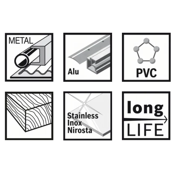 Coffret De Scie Cloche Coffret De 11 Scies Trépans Bosch Bimétal HSS Avec Adaptateurs Et Forets 2 Coffret De Scie Cloche Coffret De 11 Scies Trépans Bosch Bimétal HSS Avec Adaptateurs Et Forets – Image 2