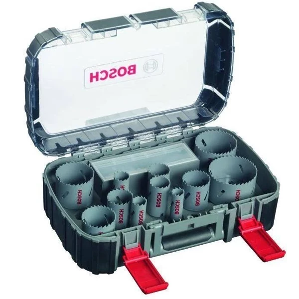 Coffret De Scie Cloche Coffret De 11 Scies Trépans Bosch Bimétal HSS Avec Adaptateurs Et Forets 4 Coffret De Scie Cloche Coffret De 11 Scies Trépans Bosch Bimétal HSS Avec Adaptateurs Et Forets – Image 4