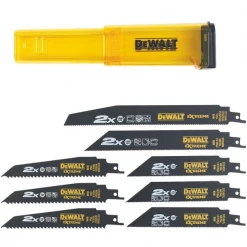 Lame De Scie Sabre Pour Le Métal Lame De Scie Sabre Dewalt DT2443L-QZ Extreme En Coffret De 8 Lames