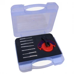 Diam Industries Foret Béton Conique Et Céramique 7 Forets Diamants Ø 4, 5, 6, 7, 8, 10 Et 12 Mm Et Guide Perçage