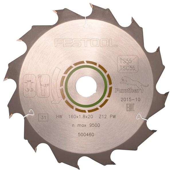 Lame De Scie Circulaire Bois ø 160 Mm Lame Scie Bois Massif Festool Panther 12 Dents Scie Circulaire 2 Lame De Scie Circulaire Bois ø 160 Mm Lame Scie Bois Massif Festool Panther 12 Dents Scie Circulaire – Image 2