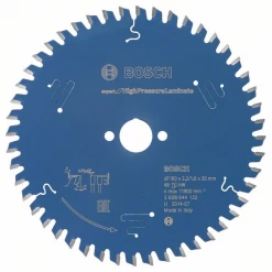 Lame De Scie Circulaire Bois ø 160 Mm Lame Scie Circulaire Bosch High Pressure Laminate 160x20x2,2mm 48 Dents
