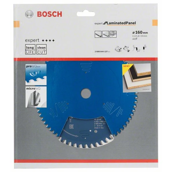 Lame De Scie Circulaire Bois ø 160 Mm Lame Scie Circulaire Bosch Expert Laminated Panel 160x20x2,2mm 48 Dents 4 Lame De Scie Circulaire Bois ø 160 Mm Lame Scie Circulaire Bosch Expert Laminated Panel 160x20x2,2mm 48 Dents – Image 4