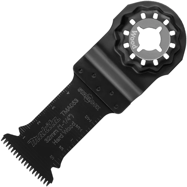 Lame Pour Outils Multifonction Lame Plongeante Starlock Bois Dur BiM TMA053 Makita 32 X 50 Mm 1 Lame Pour Outils Multifonction Lame Plongeante Starlock Bois Dur BiM TMA053 Makita 32 X 50 Mm
