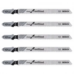 Lame De Scie Sauteuse Pour Le Bois Lame Scie Sauteuse Bosch T 101 AIF Clean For Hard Wood Jeu De 5 Lames