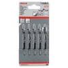 Lame De Scie Sauteuse Pour Le Bois Lame Scie Sauteuse Bosch T 119 BO Basic For Wood Jeu De 5 Lames