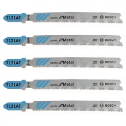 Lame De Scie Sauteuse Pour Le Métal Lame Scie Sauteuse Bosch T 121 AF Speed For Metal Jeu De 5 Lames