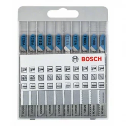 Lame De Scie Sauteuse Pour Le Métal Lame Scie Sauteuse T Bosch Basic For Metal Coffret De 10 Lames