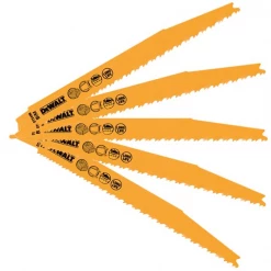 Lame De Scie Sabre Pour Le Métal Lame De Scie Sabre Bois Métal Dewalt D2406-QZ BIM Progressor 203 Mm -Outil de coupe Soldes Magasin progd3