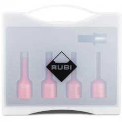 Couronnes Diamant Et Trépan Diamant 4 Trépans Ø 6, 8, 10, 12 Mm Et Adaptateur - Mini Drygres Rubi 8 Couronnes Diamant Et Trépan Diamant 4 Trépans Ø 6, 8, 10, 12 Mm Et Adaptateur - Mini Drygres Rubi -Outil de coupe Soldes Magasin rubi carrelage