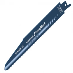 Lame De Scie Sabre Pour Le Métal Lame Scie Sabre Métal Bosch S1025HBF Heavy Metal 200x22x1,35mm Lot De 5 -Outil de coupe Soldes Magasin s1025hbf