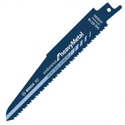 Lame De Scie Sauteuse Pour L'inox Ou L'aluminium Lame Scie Sabre Métal Bosch S930CF Endurance Metal 150x22x1,6mm Lotx5 -Outil de coupe Soldes Magasin s930cf