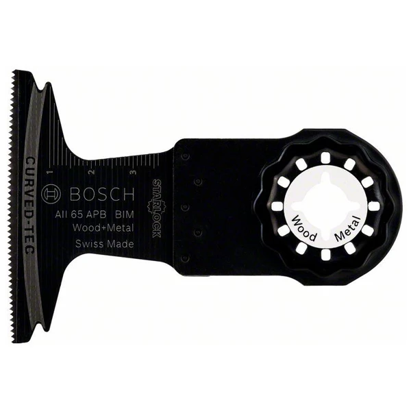 Lame Pour Outils Multifonction Lame Plongeante BIM AIZ 65 BB Wood And Nails : Bosch 2608661781 2 Lame Pour Outils Multifonction Lame Plongeante BIM AIZ 65 BB Wood And Nails : Bosch 2608661781 â Image 2